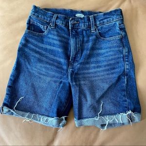 Old Navy High-Waisted Relaxed Cut-Off Jean Shorts